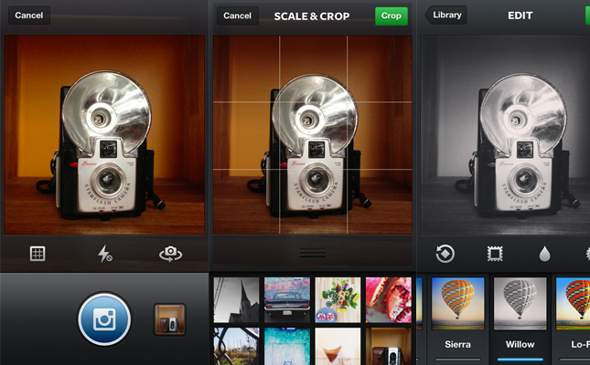 instagram camera update