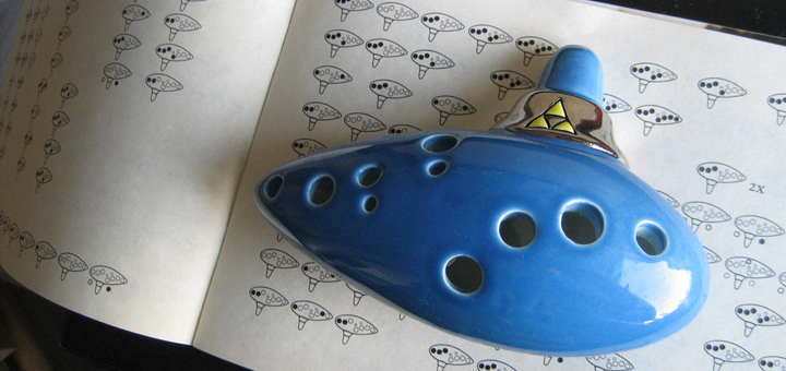 ocarina zelda real replica