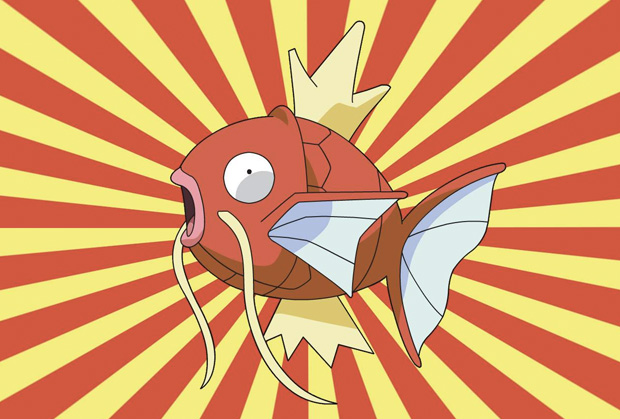 fish plays pokemon