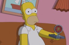 simpsons weird opening